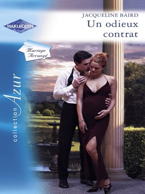 cover image of Un odieux contrat (Harlequin Azur)